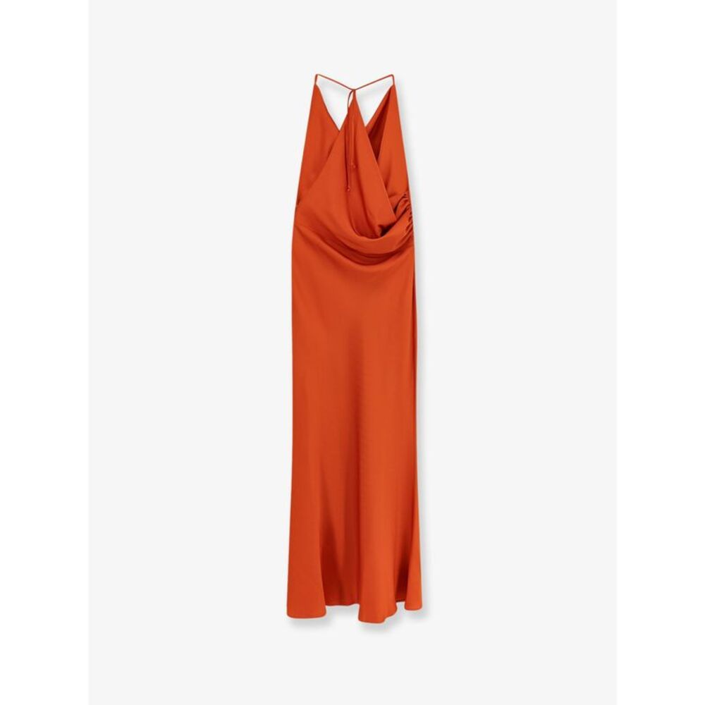 Actualee Women Satin Long Dress